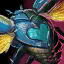Turquoise Scarab Heart.png
