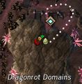 Fields of Ruin - Guaranteed (Permanent) - Dragonrot Domains: On the hill above the Helliot Mine Waypoint.