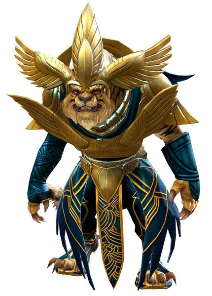 File:Dwayna's Regalia Outfit charr male front.jpg