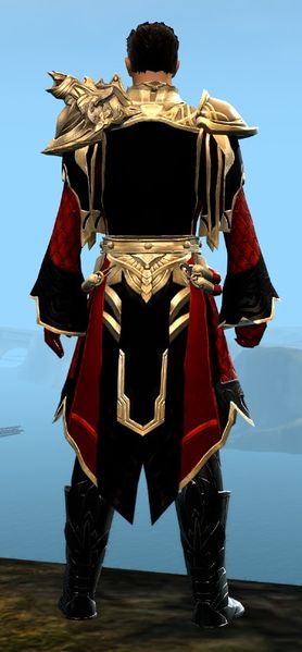 File:Ornate Guild armor (light) human male back.jpg