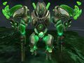  Mech Arms: Jade Cannons changes the mechs arm configuration to golden looking guns.