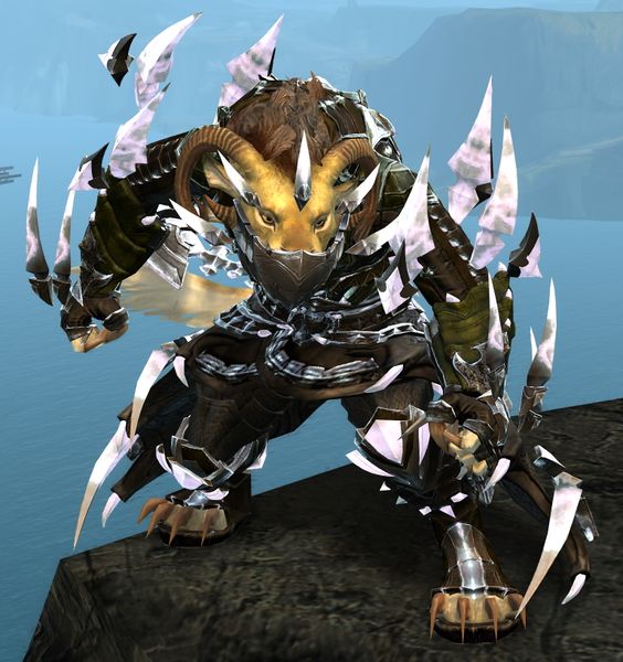 File:Perfected Envoy armor (light) charr female front in combat.jpg