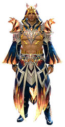 Flamekissed armor human male front.jpg
