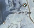 Snowden Drifts - Possible (Random) - Lornar's Gate: Southwest of the waypoint next to the base of the mountain.