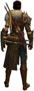 Wandering Weapon Master Outfit human male back.jpg