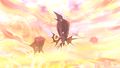 Aetherblade Armada and Aurene concept art for Guild Wars 2: End of Dragons.