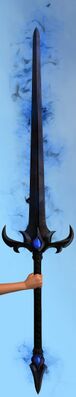 Shadow Chevalier Greatsword Skin Guild Wars Wiki Gw W