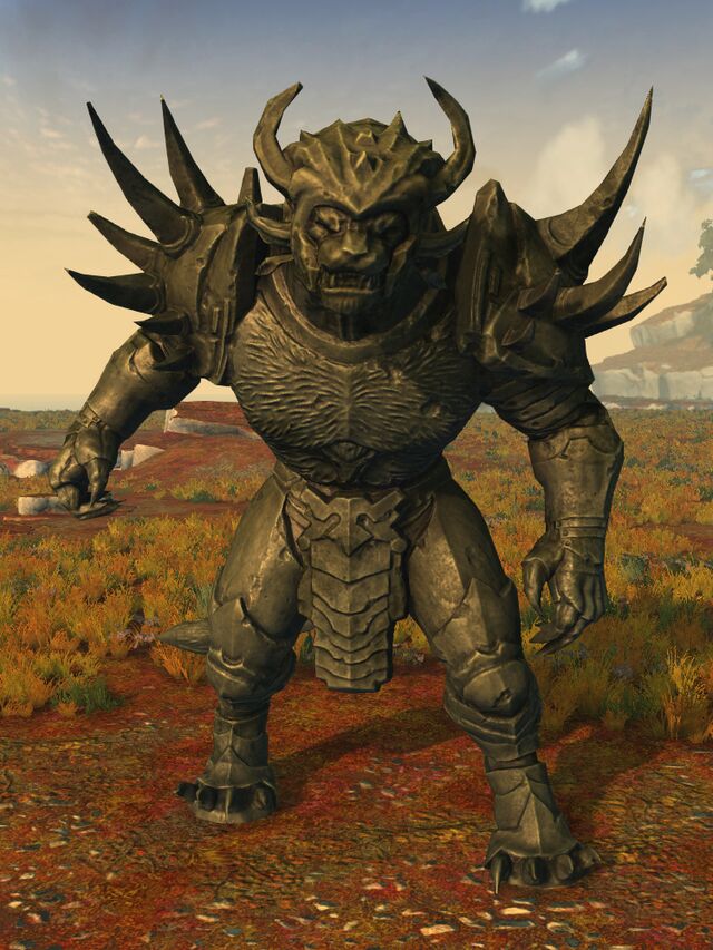 Charr Statue Handiwork Guild Wars Wiki Gw W