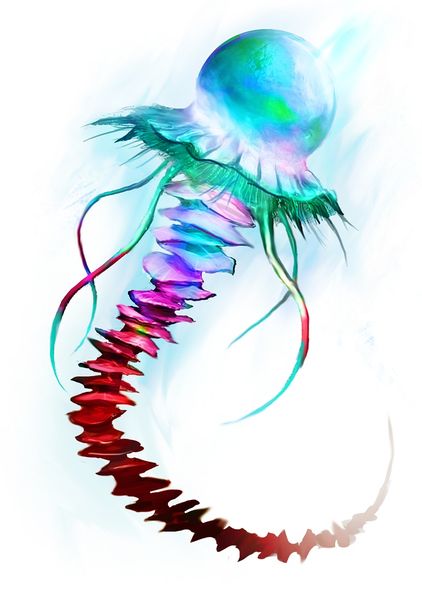 File:Rainbow Jellyfish concept art.jpg