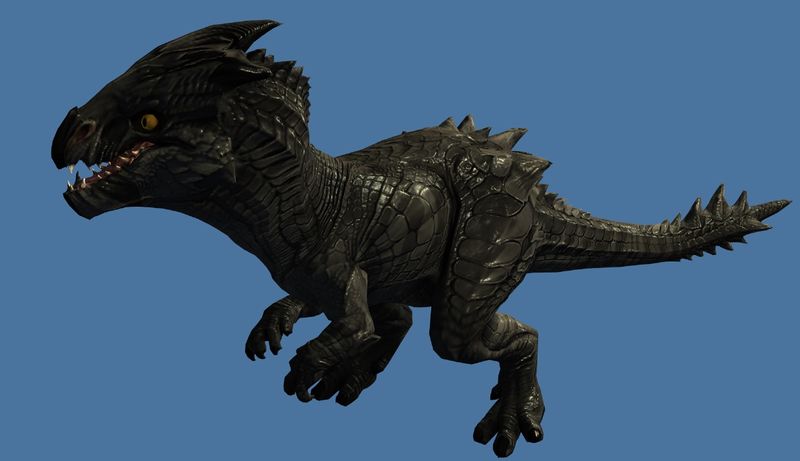 File:Mini Black Raptor Hatchling.jpg