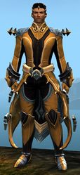 Refined Envoy armor (light) human male front.jpg