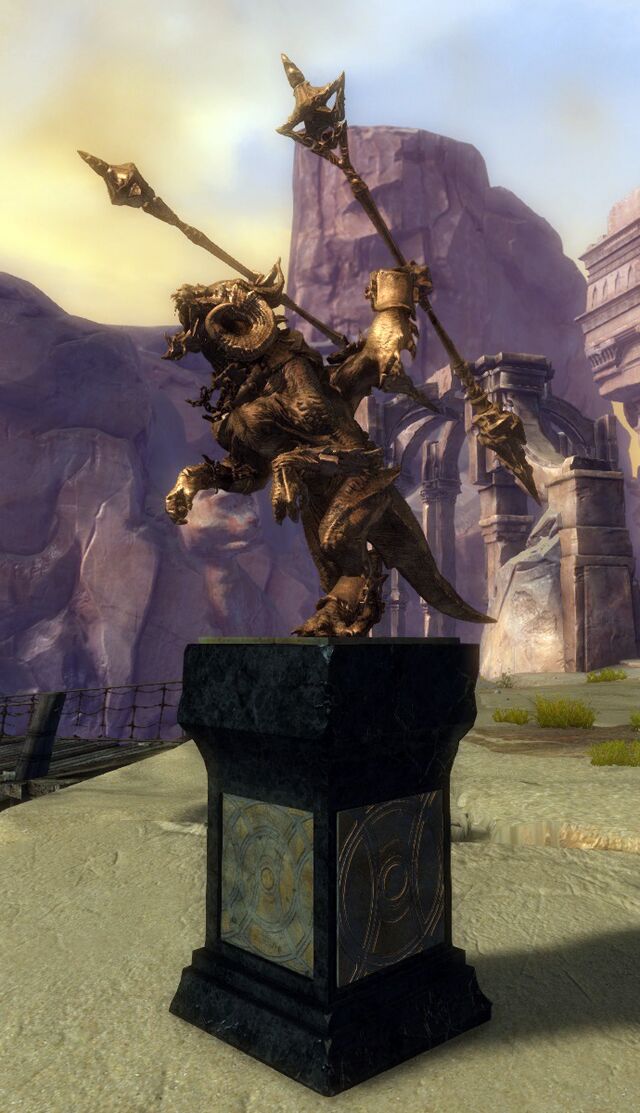 Bronze Samarog Trophy Handiwork Guild Wars 2 Wiki GW2W