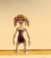 Pose performed by female Asura