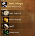 2012 June Cheese Triangle recipe.png