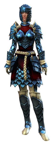 File:Banded armor human female front.jpg