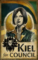 Ellen Kiel's campaign poster.