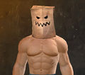 Paper Bag Helm Skin (Angry)
