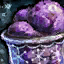 Bowl of Blueberry Chocolate Chunk Ice Cream.png