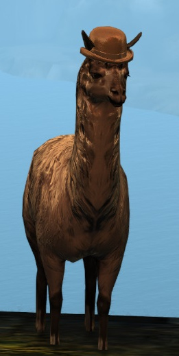 File:Mini Fancy Bronze Llama.jpg