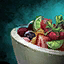 File:Bowl of Fruit Salad with Cilantro Garnish.png