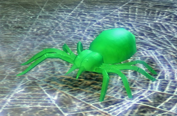 Glow-in-the-Dark Plastic Spider