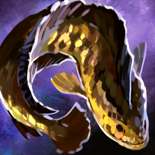 File:"Snakefish - Forest Snake Head" concept art.png