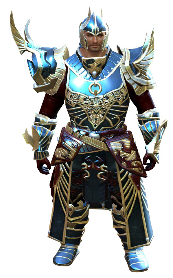 Carapace armor (heavy) norn male front.jpg. 