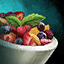 File:Bowl of Fruit Salad with Mint Garnish.png