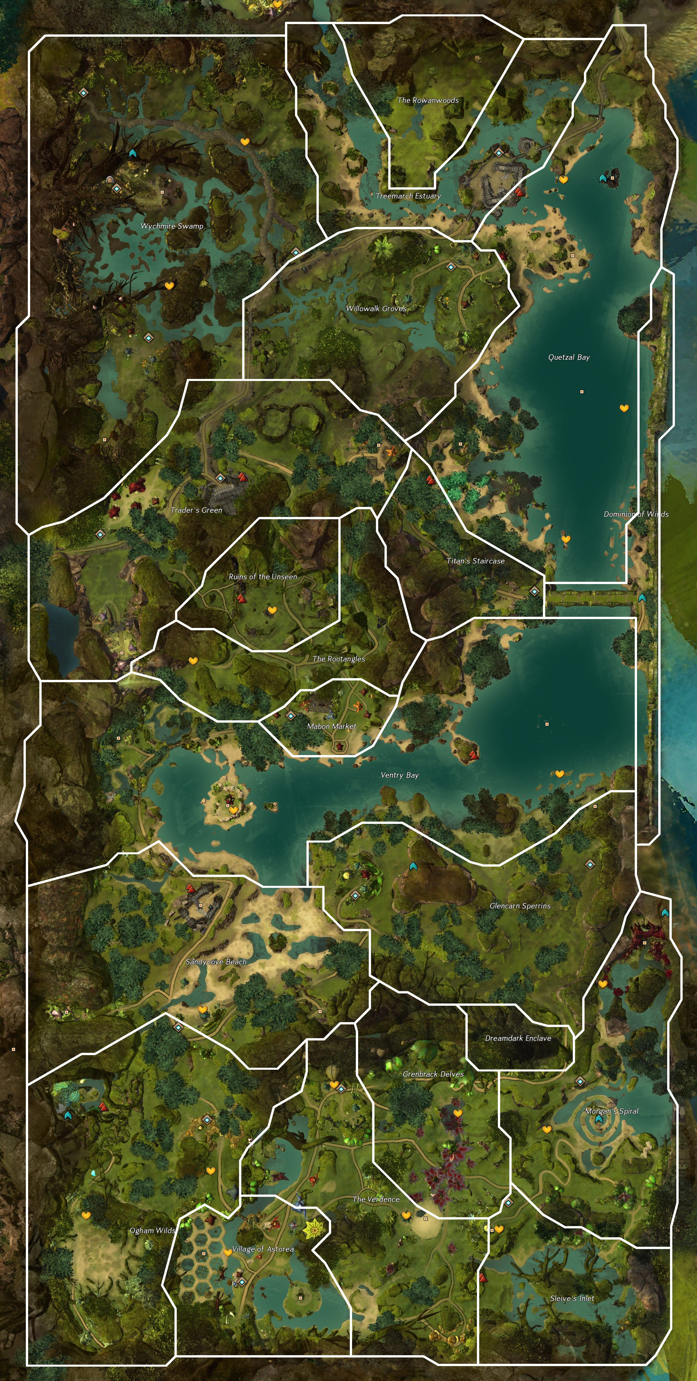 Caledon Forest Map 