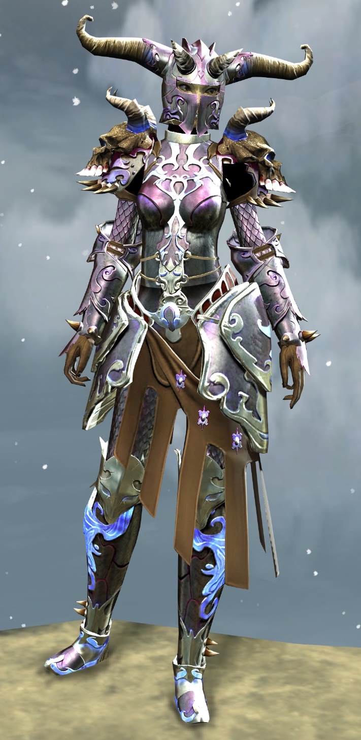 Filemistforged Triumphant Heros Armor Heavy Sylvari Female Front