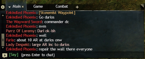 Guild wars 2 live chat