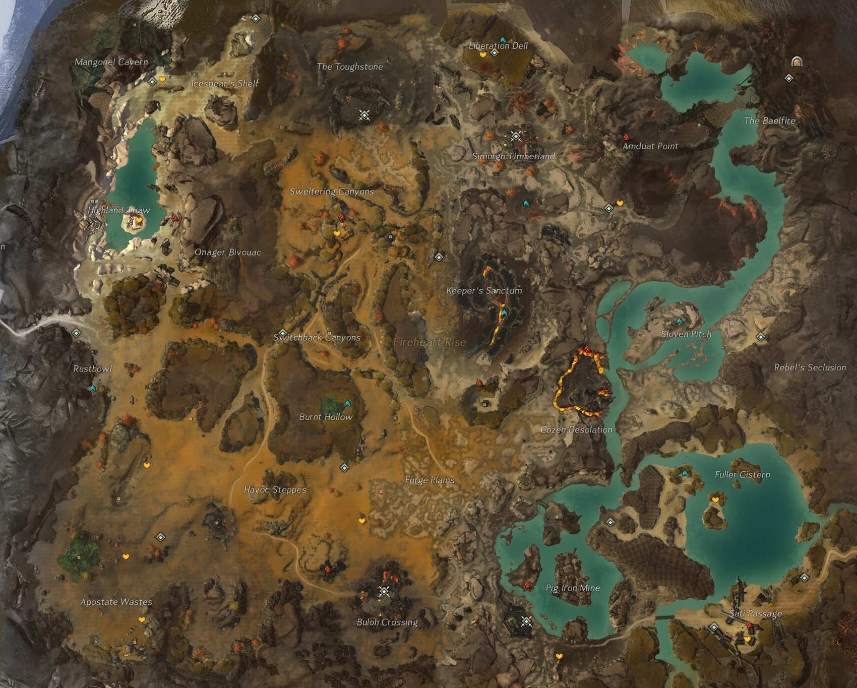 File:Fireheart Rise map.jpg - Guild Wars 2 Wiki (GW2W)