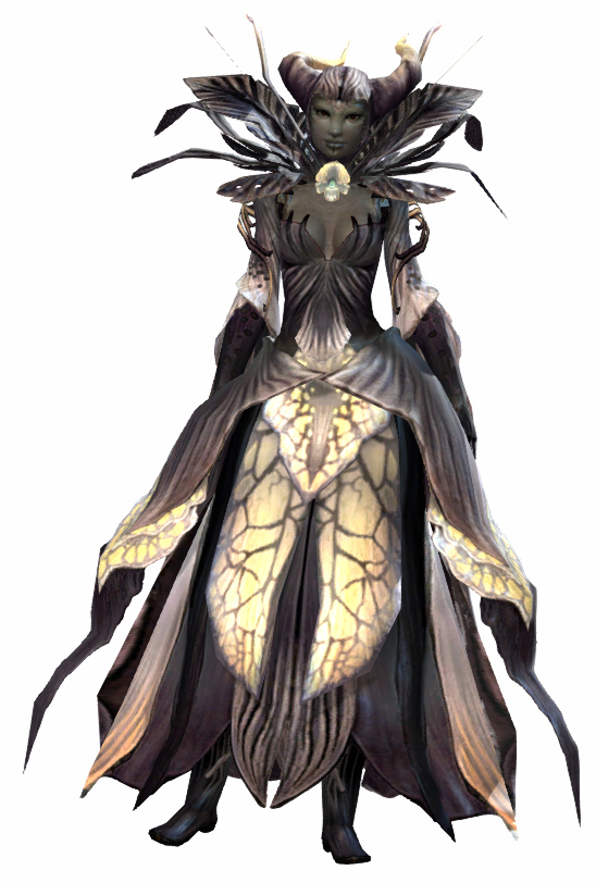 File:Nightmare Court armor (light) sylvari female front.jpg - Guild ...