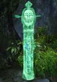 The green totem.