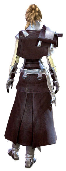File:Leather armor human female back.jpg