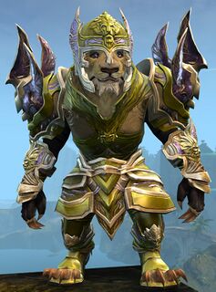 Ardent Glorious armor (heavy) charr male front.jpg