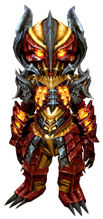 Flame Legion Set Citadel of Flame Heavy on male Asura