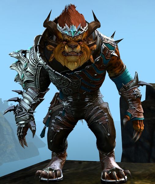 File:Dragon's Watch Regalia Outfit charr male front.jpg