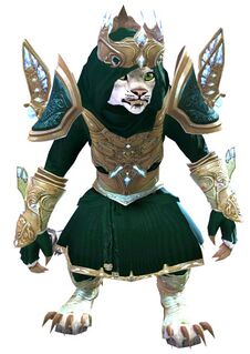 Glorious Hero's armor (light) charr female front.jpg