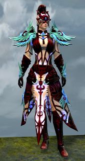 Mistforged Triumphant Hero's armor (light) norn female front.jpg