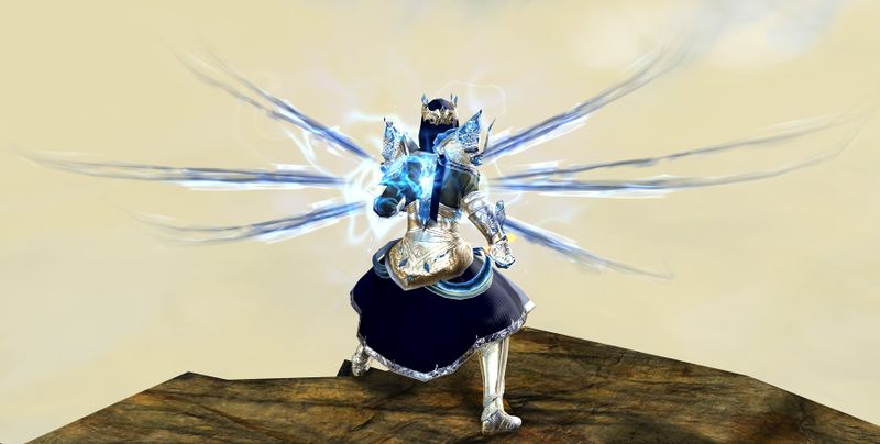 File:Mistforged Glorious Hero's armor (light) norn female back in combat.jpg