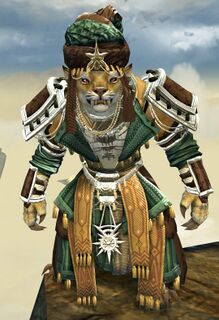 Spearmarshal's armor (light) charr female front.jpg