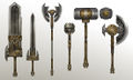 Norn weapons.
