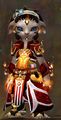 Historical appearance asura female front