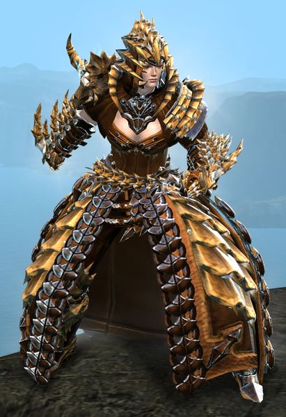 File:Perfected Envoy armor (medium) norn female front in combat.jpg