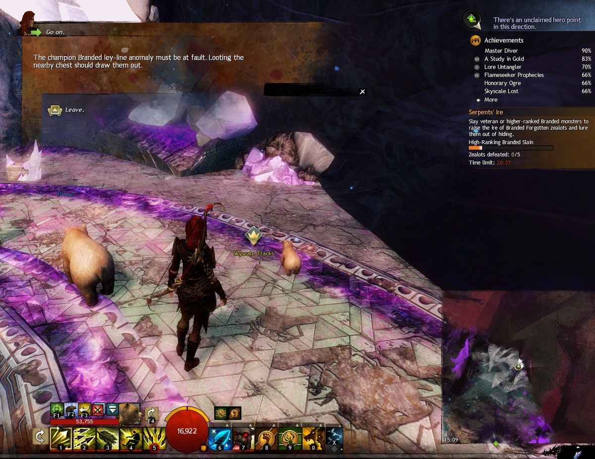 Skyscale Lost—Branded LeyLine Anomaly Guild Wars 2 Wiki