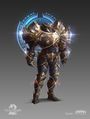 "Magic Empowered Armor front" concept art.jpg