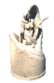 Statue of Dwayna animated