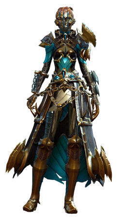 bladed sylvari armor female medium front wiki guild wars guildwars2