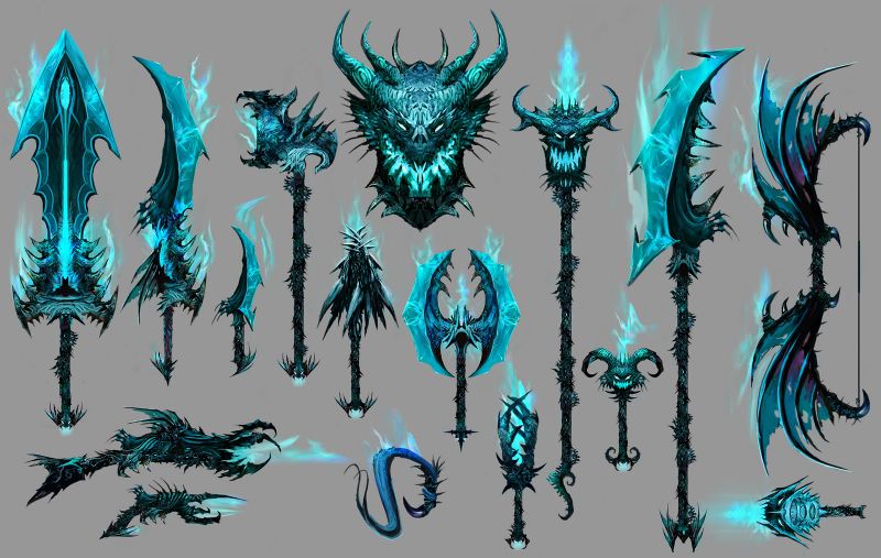 File:Weapons of the Dragon's Deep concept art.jpg